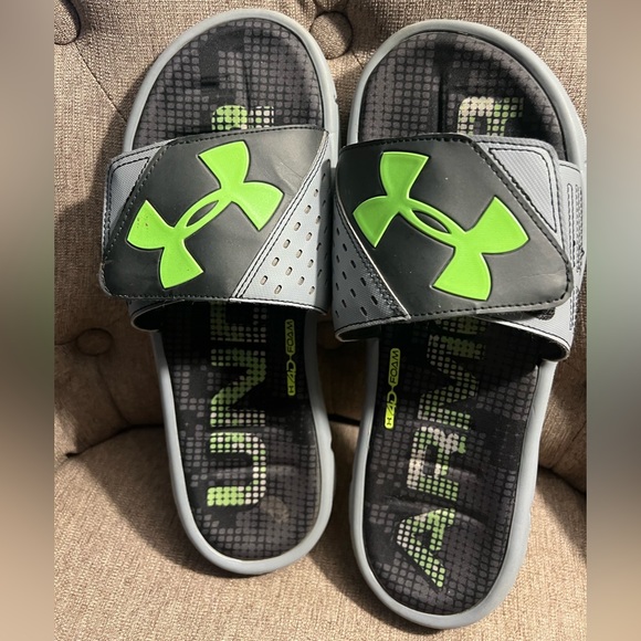 Under Armour men’s sandals. Size 11. Worn only a handful of times. Comfortable - Picture 4 of 5